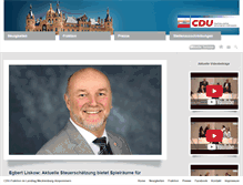Tablet Screenshot of cdu-fraktion.de
